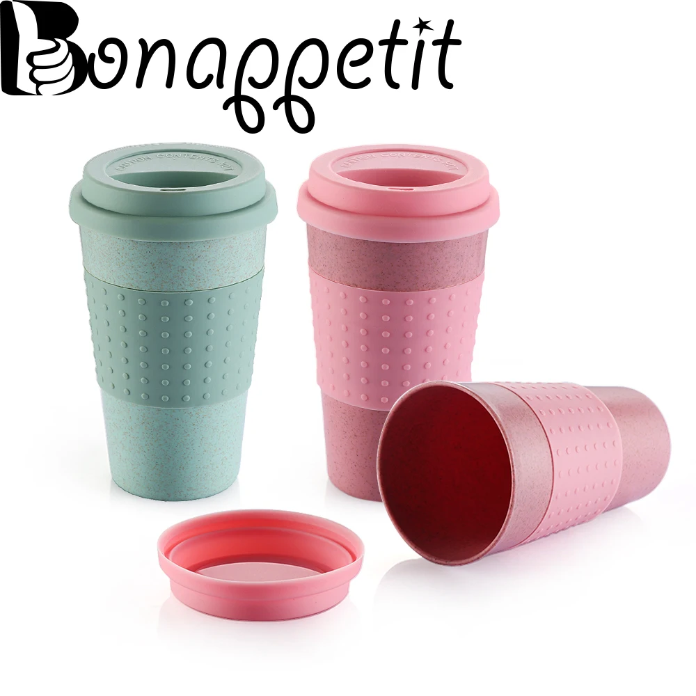 1PC Wheat Straw Plastic Coffee Cups Travel Camp Travel Mug With Lid Travel Portable Outdoor Travel Water Cup 
1PC Wheat Straw Plastic Coffee Cups Travel Camp Travel Mug With Lid Travel Portable Outdoor Travel Water Cup