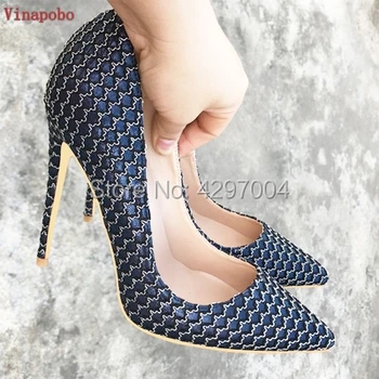 Vinapobo High Heels wedding shoes 12cm Blue Pumps Stiletto High Heels Wedding Shoes ladies Bridal Shoes Mujer 2019 Women Pumps
Vinapobo High Heels wedding shoes 12cm Blue Pumps Stiletto High Heels Wedding Shoes ladies Bridal Shoes Mujer 2019 Women Pumps
