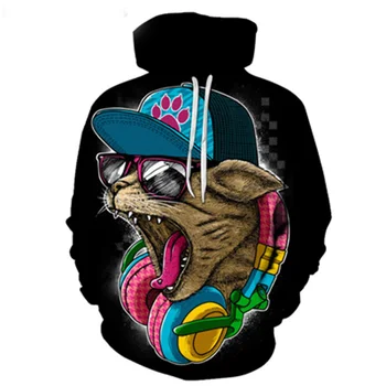 Jumeast Men/Women Rock Cat 3D Sweatshirts Hoodies with Hat Print Fashion Autumn Winter Casual Hooded Pullovers Tops
Jumeast Men/Women Rock Cat 3D Sweatshirts Hoodies with Hat Print Fashion Autumn Winter Casual Hooded Pullovers Tops