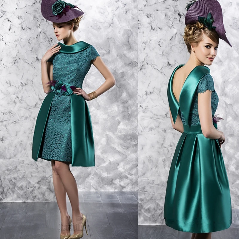 2015 Hot Sale Elegant Turquoise Scoop Neckline Lace Applique Mother of the Bride Dresses Knee Length for Weddings(MO-8131)
2015 Hot Sale Elegant Turquoise Scoop Neckline Lace Applique Mother of the Bride Dresses Knee Length for Weddings(MO-8131)