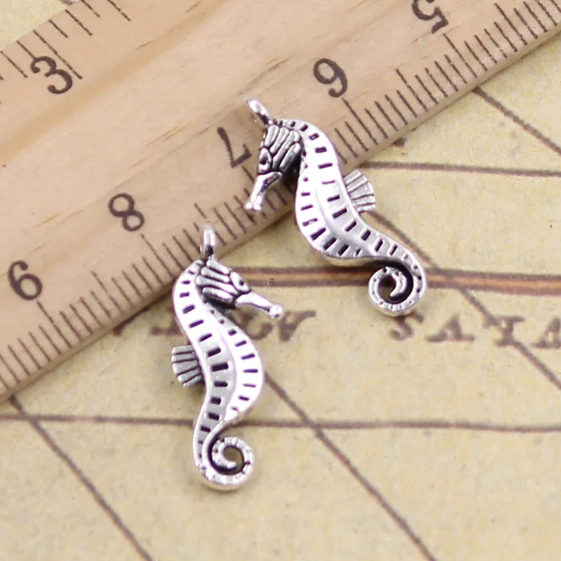 15pcs/lot Charms lovely seahorse hippocampus 22x8mm Tibetan Silver Pendants Crafts Making Findings Handmade Antique DIY Jewelry
15pcs/lot Charms lovely seahorse hippocampus 22x8mm Tibetan Silver Pendants Crafts Making Findings Handmade Antique DIY Jewelry