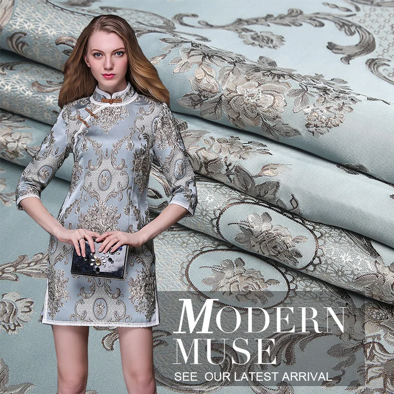 Fashion European court style High precision yarn-dyed jacquard fabric for dress coat christmas fabrics patchwork tissus tela DIY
Fashion European court style High precision yarn-dyed jacquard fabric for dress coat christmas fabrics patchwork tissus tela DIY
