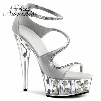 15cm High Heels Dress Shoes Transparent Platform Crystal Sandals 6 Inch High Heel Shoes Wedge Sandals Summer Sandals Women
15cm High Heels Dress Shoes Transparent Platform Crystal Sandals 6 Inch High Heel Shoes Wedge Sandals Summer Sandals Women