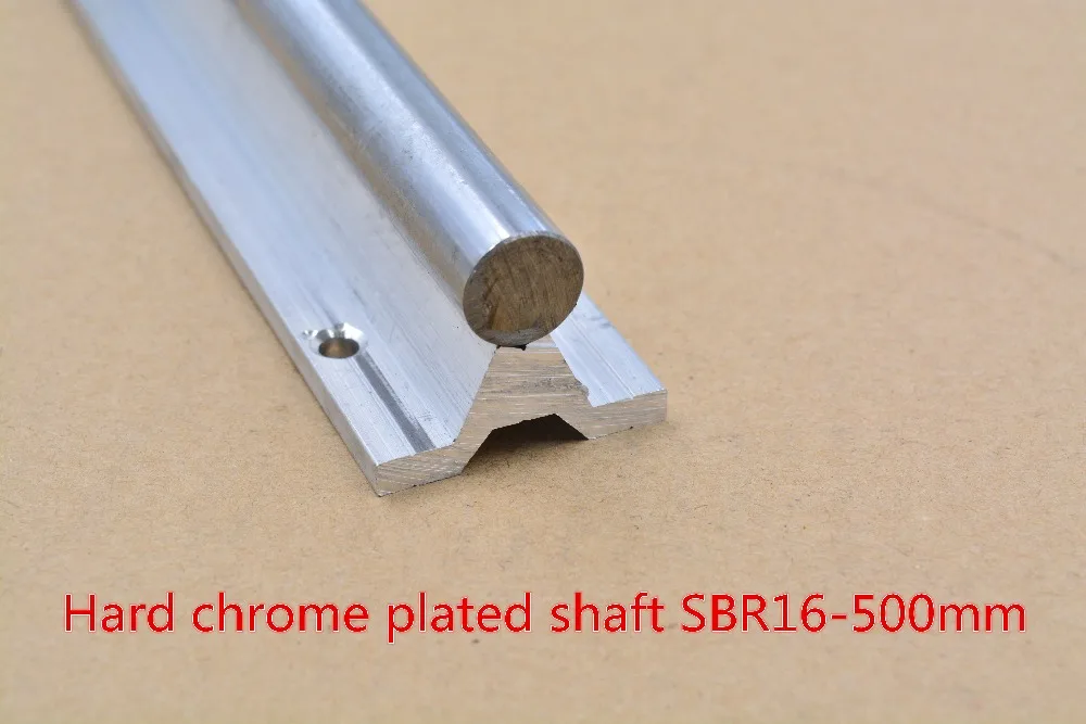 SBR16 linear guide rail length 500mm chrome plated quenching hard guide shaft for CNC 1pcs
SBR16 linear guide rail length 500mm chrome plated quenching hard guide shaft for CNC 1pcs