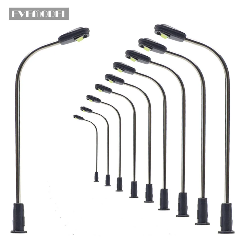LQS05 10pcs Model Railway Train Lamp Post Street Light N Z Scale LEDs NEW Building
LQS05 10pcs Model Railway Train Lamp Post Street Light N Z Scale LEDs NEW Building