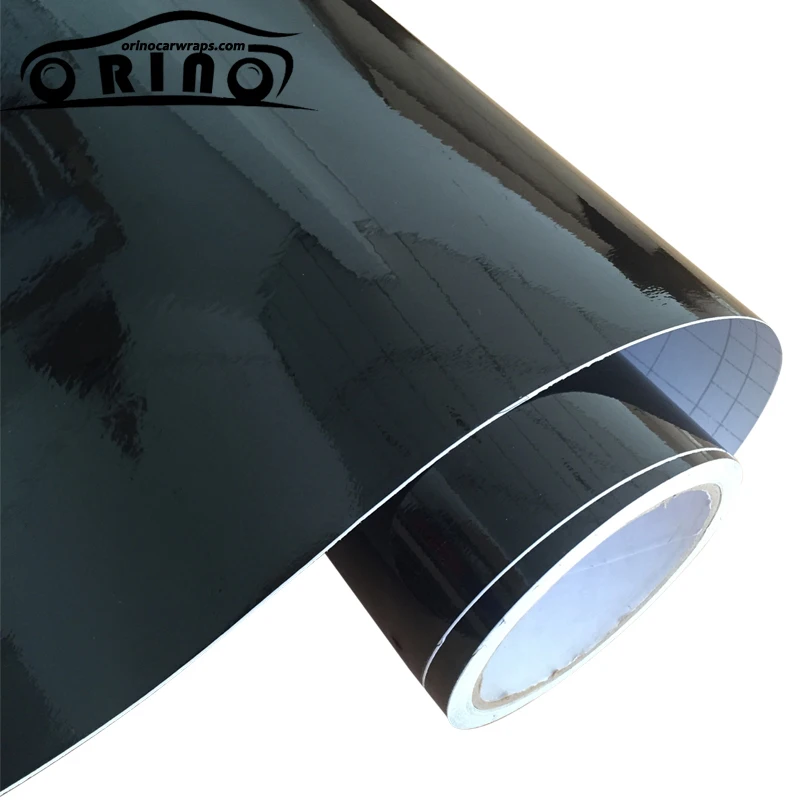 

Hot Classic Black Glossy Vinyl Car Wrap Foil Sticker Black Gloss Film Car Motorcycle Scooter HOOD Roof Sticker Wrapping