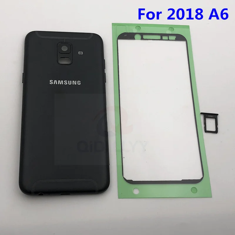 New A6 Back Battery Cover Front Middle Frame For Samsung Galaxy A6 2018 A600 A600F Full Housing
New A6 Back Battery Cover Front Middle Frame For Samsung Galaxy A6 2018 A600 A600F Full Housing