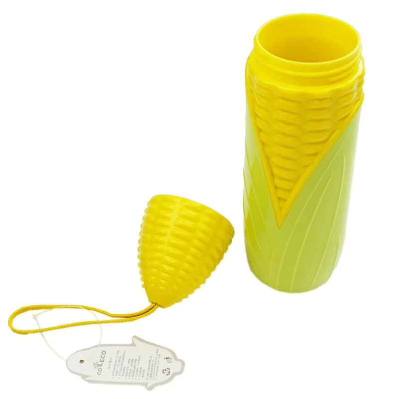Creative corn shaped Kids water bottles Sports Hiking Running Cycling Drink Fruit Infuser Shaker Bottles Corn Bottle 220ml
Creative corn shaped Kids water bottles Sports Hiking Running Cycling Drink Fruit Infuser Shaker Bottles Corn Bottle 220ml