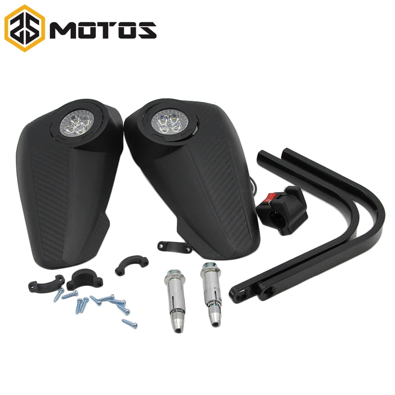 ZS MOTOS Handguards for Motorcycles Hand Guard with light For KTM CRF YZF KLX KXF RMZ Husqvarna Motocross Off road Pit Dirt Bike
ZS MOTOS Handguards for Motorcycles Hand Guard with light For KTM CRF YZF KLX KXF RMZ Husqvarna Motocross Off road Pit Dirt Bike