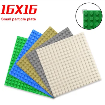 5 Color 16*16 Dots Base Plate for Small Bricks Baseplate Board Compatible figures DIY Building Blocks Toys For Children
5 Color 16*16 Dots Base Plate for Small Bricks Baseplate Board Compatible figures DIY Building Blocks Toys For Children
