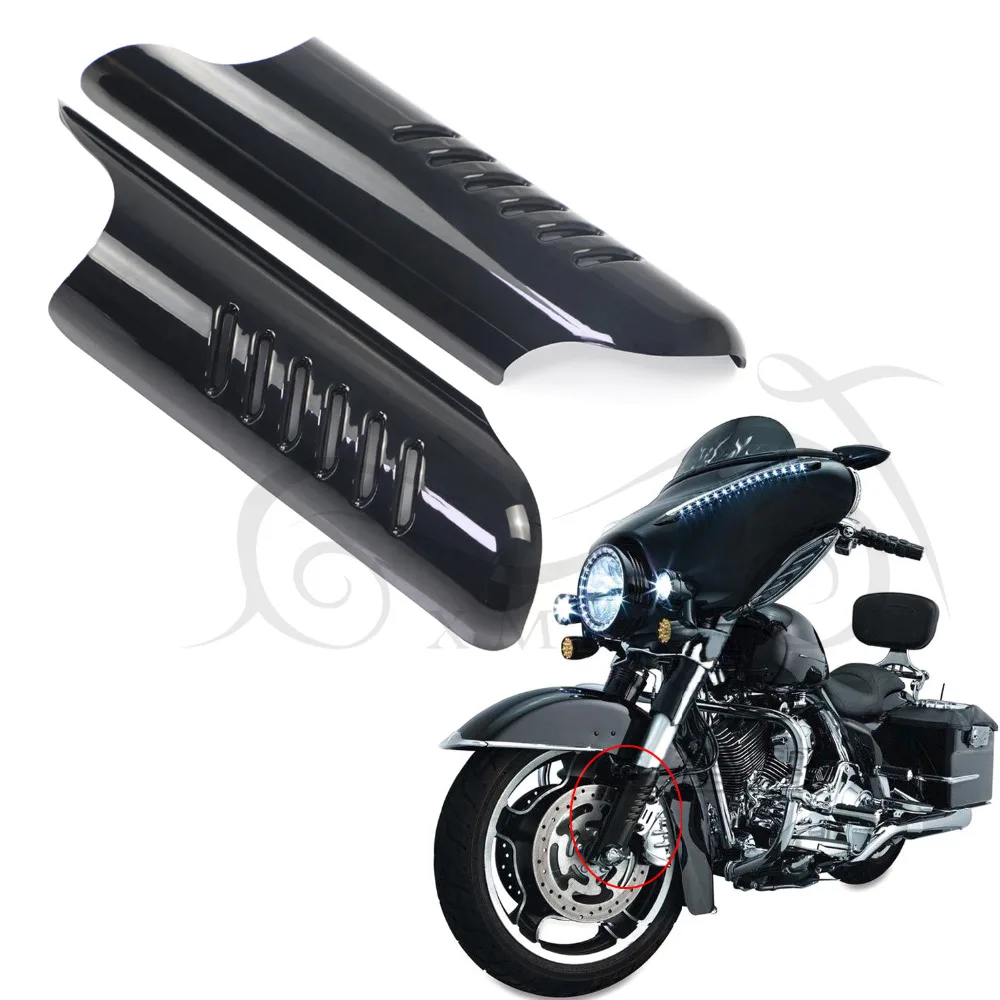 Black Fork Lower Leg Deflectors Shield Cover For Harley Touring FLHT FLTR FLHX Bagger Road King Electra Glide 2000-2013
Black Fork Lower Leg Deflectors Shield Cover For Harley Touring FLHT FLTR FLHX Bagger Road King Electra Glide 2000-2013