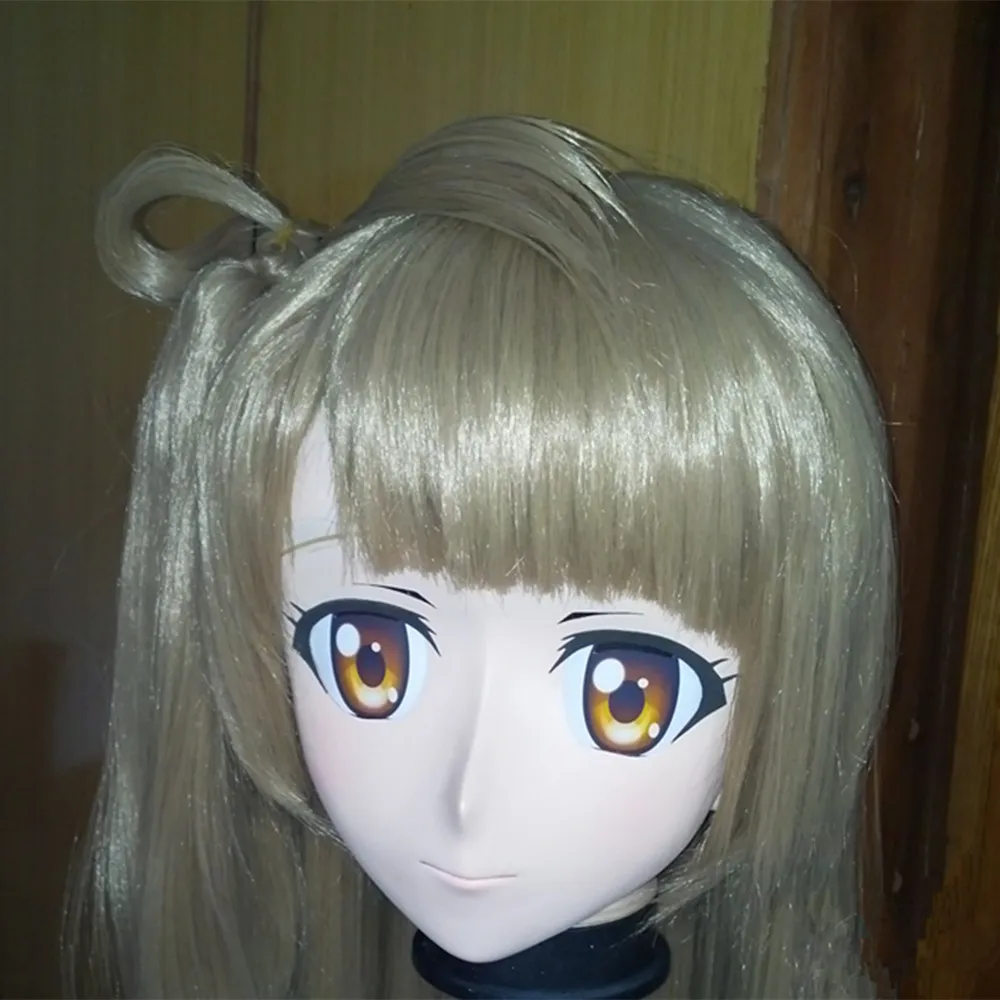 (C2-027)New Adult Anime KIG Cosplay Kigurum Masks Fetish Mask with Wig Crossdresser in Party Anime Japan Cartoon Character
(C2-027)New Adult Anime KIG Cosplay Kigurum Masks Fetish Mask with Wig Crossdresser in Party Anime Japan Cartoon Character