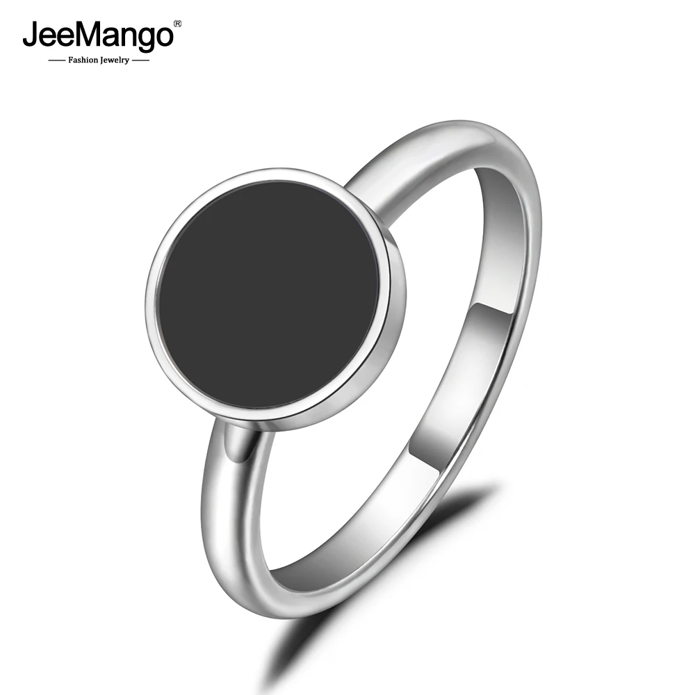 JeeMango Trendy OL Style Anniversary Ring For Women Girls 10/12mm Black Acrylic Stone 316L Stainless Steel Rings Jewlery JR19048
JeeMango Trendy OL Style Anniversary Ring For Women Girls 10/12mm Black Acrylic Stone 316L Stainless Steel Rings Jewlery JR19048