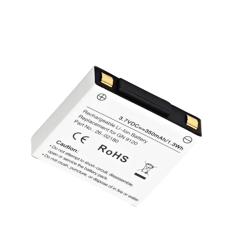 3.7V Battery for Jabra GN9120 GN9125 Headset Li-Ion Lithium Rechargeable Accumulator Replacement 2901-249 14151-01 26-02180
3.7V Battery for Jabra GN9120 GN9125 Headset Li-Ion Lithium Rechargeable Accumulator Replacement 2901-249 14151-01 26-02180
