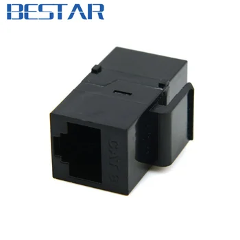 UTP CAT6 Keystone Coupler RJ45 Female to Female UTP CAT6 Keystone inline Coupler Black
UTP CAT6 Keystone Coupler RJ45 Female to Female UTP CAT6 Keystone inline Coupler Black