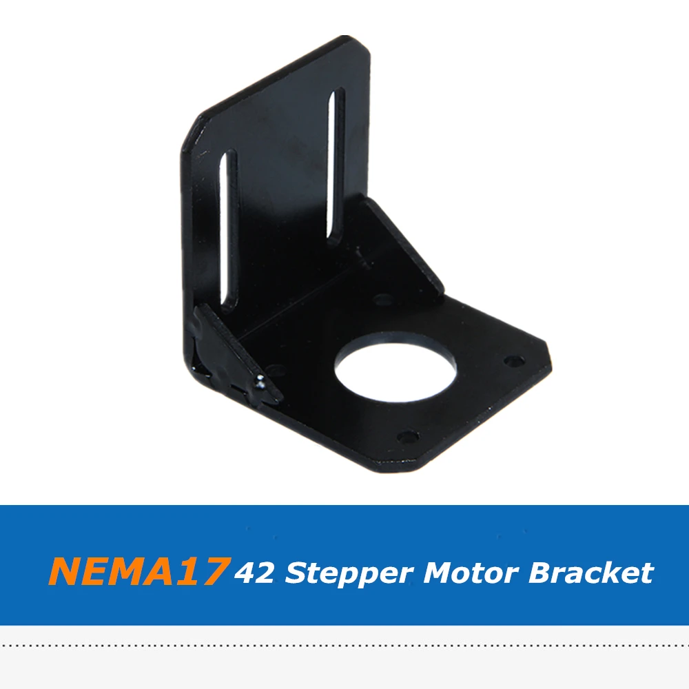 1pc 3D Printer Part NEMA17 42 Stepper Motor Bracket, Black Steel L Mounting Motor Bracket
1pc 3D Printer Part NEMA17 42 Stepper Motor Bracket, Black Steel L Mounting Motor Bracket