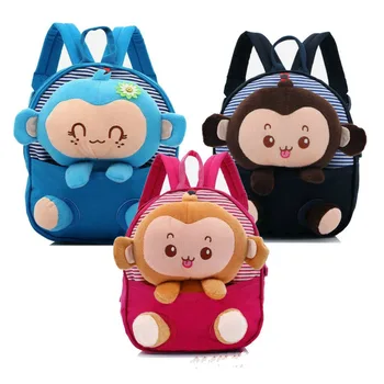 Monkey Dolls Kids School Bag Pack Cute Cartoon Tiger Rabitt Children Cotton Cloth Backpack Boys Girls Kindergarden Bag
Monkey Dolls Kids School Bag Pack Cute Cartoon Tiger Rabitt Children Cotton Cloth Backpack Boys Girls Kindergarden Bag