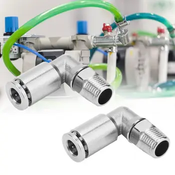 2Pcs/Set All-copper Nickel-plated 6mm Pneumatic Quick Connector + 90 Degrees BSPP Male Thread
2Pcs/Set All-copper Nickel-plated 6mm Pneumatic Quick Connector + 90 Degrees BSPP Male Thread
