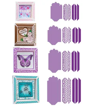 4 Size Shadow Boxes Borders Metal Cutting Dies For DIY Scrarpbooking Embossing Paper Cards Making Decorative Crafts New 2019 Die
4 Size Shadow Boxes Borders Metal Cutting Dies For DIY Scrarpbooking Embossing Paper Cards Making Decorative Crafts New 2019 Die