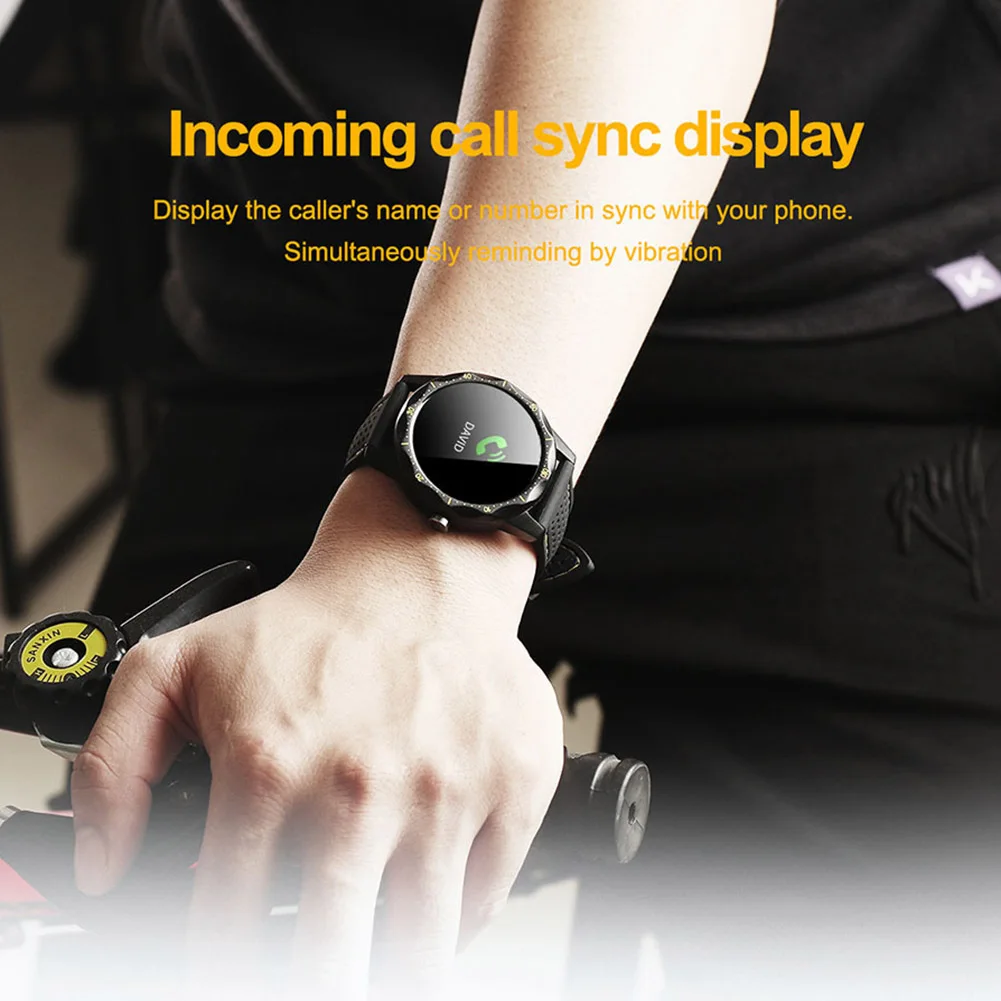 New Smart Watch IP68 Waterproof Sleep Monitor Alarm Clock for Mobile Phone Sport DOM668
New Smart Watch IP68 Waterproof Sleep Monitor Alarm Clock for Mobile Phone Sport DOM668