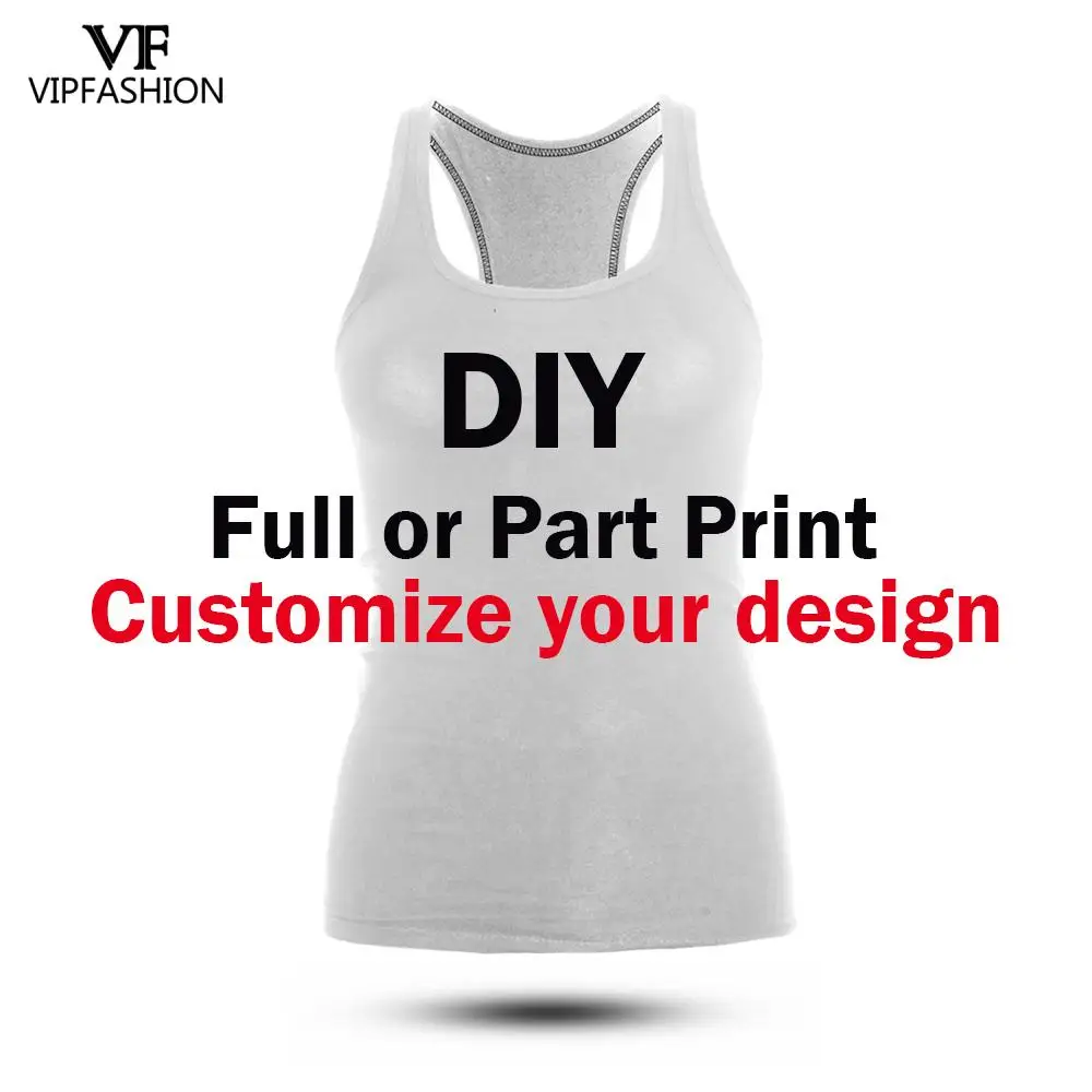 VIP FASHION Ladies Summer Race Back DIY Customize Tank Tops 3D Digital Tanks Tops Sleeveless Elasticity Fashion Vest Dropship
VIP FASHION Ladies Summer Race Back DIY Customize Tank Tops 3D Digital Tanks Tops Sleeveless Elasticity Fashion Vest Dropship