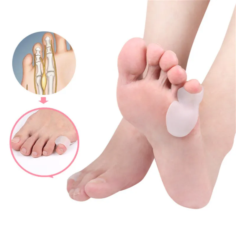 1 Pair Little Toe Thumb Silicone Bunion Guard Foot Care orthopedic toe separators Finger Toe Separator New arrival
1 Pair Little Toe Thumb Silicone Bunion Guard Foot Care orthopedic toe separators Finger Toe Separator New arrival
