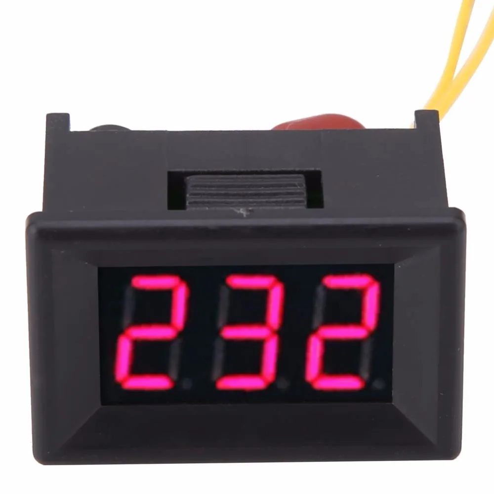 1 pcs AC Voltage Meter 0.36 inch Digital LED Display Voltmeter Panel 70-380V 2 wires Voltage Panel
1 pcs AC Voltage Meter 0.36 inch Digital LED Display Voltmeter Panel 70-380V 2 wires Voltage Panel