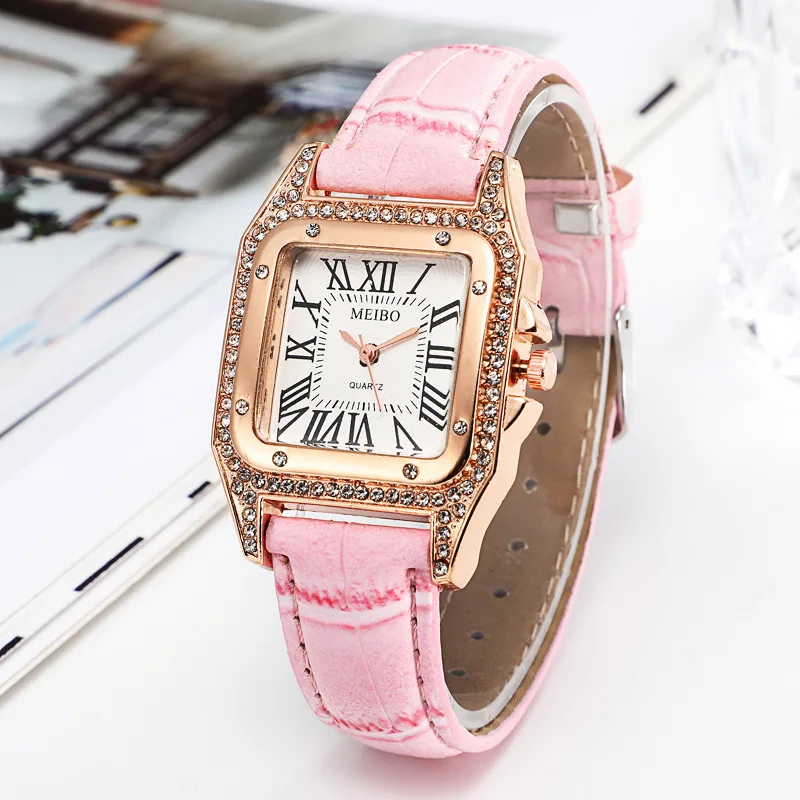 Luxury Brand Ladies Bracelet Watches Women Leather Strap Quartz Watch for Women Dress Wristwatches Roman Numeral Female Clock
Luxury Brand Ladies Bracelet Watches Women Leather Strap Quartz Watch for Women Dress Wristwatches Roman Numeral Female Clock