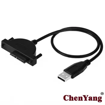Jimier 10pcs/lot Slimline SATA 7+6 13Pin for DVD CR-ROM Drive Adapter to USB 2.0 Cable with Thumbscrew Locking
Jimier 10pcs/lot Slimline SATA 7+6 13Pin for DVD CR-ROM Drive Adapter to USB 2.0 Cable with Thumbscrew Locking