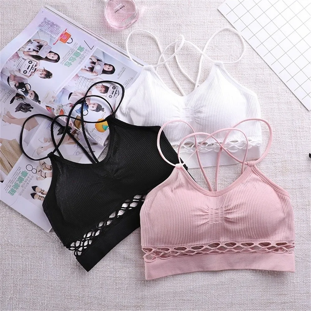 GUMPRUN Summer Bra Sexy Back Seamless Wire Free Underwear Women Hollow Out Bras for Women Breathable Sexy Lingerie Women Bra
GUMPRUN Summer Bra Sexy Back Seamless Wire Free Underwear Women Hollow Out Bras for Women Breathable Sexy Lingerie Women Bra