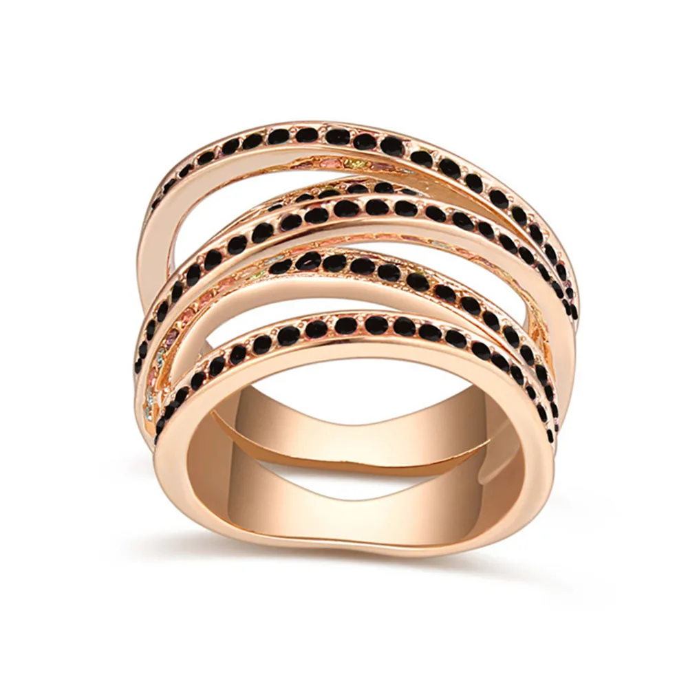 2019 Charming New 12 colors Crystal magic Rose Gold ring for party with Quality czech crystal for Bijoux Christmas gift
2019 Charming New 12 colors Crystal magic Rose Gold ring for party with Quality czech crystal for Bijoux Christmas gift