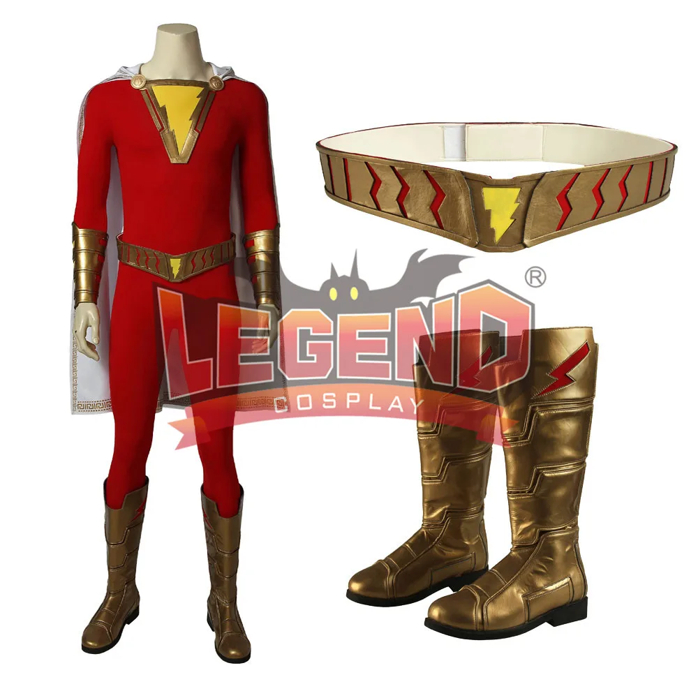 Movie Shazam! Cosplay Costume Custom Made Superhero Shazam Costume Fancy Jumpsuit
Movie Shazam! Cosplay Costume Custom Made Superhero Shazam Costume Fancy Jumpsuit