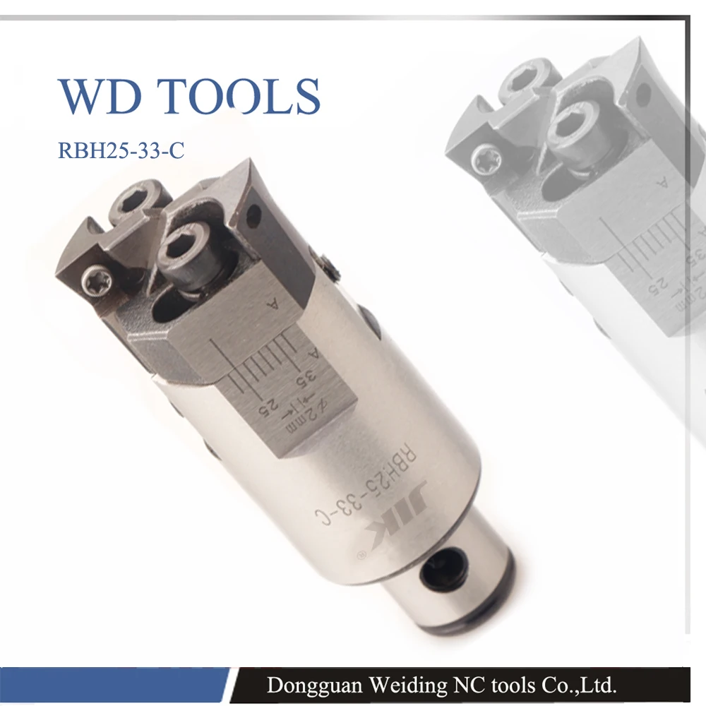 High precision RBH40 55mm Twin-bit Rough Boring Head used for deep holes, 0.02mm Grade
High precision RBH40 55mm Twin-bit Rough Boring Head used for deep holes, 0.02mm Grade
