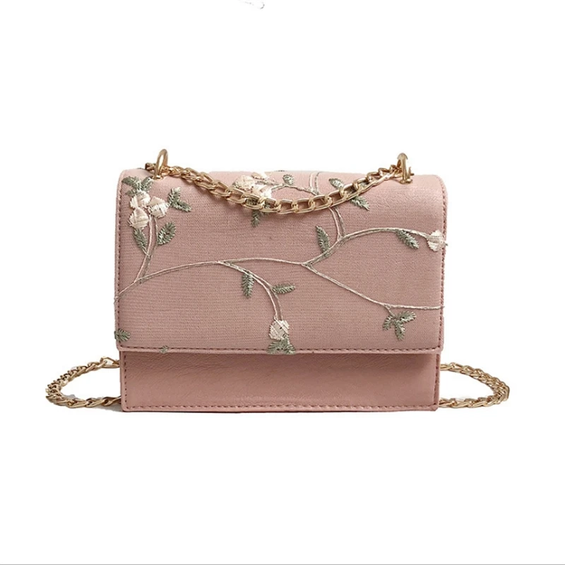 Lace Embroidered Shoulder Bag Women PU Leather Crossbody Bags For Women Casual Handbags And Purse Fashion Trend Chain Mini Pouch
Lace Embroidered Shoulder Bag Women PU Leather Crossbody Bags For Women Casual Handbags And Purse Fashion Trend Chain Mini Pouch