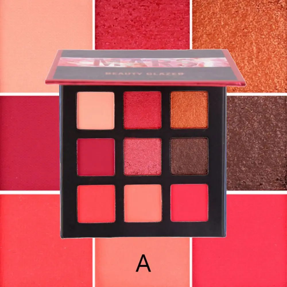 9 Colors Cosmetic Matte Shimmer Eyeshadow Pallette Glitter Eyeshadow Makeup Palette Shimmer Pigmented Eye shadow Make up Powder
9 Colors Cosmetic Matte Shimmer Eyeshadow Pallette Glitter Eyeshadow Makeup Palette Shimmer Pigmented Eye shadow Make up Powder
