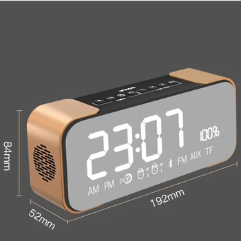 Display Alarm Clock FM Radio Wireless Free Alarm Setting Mini Bluetooth Audio Function Speakers Protocol MP3 Cards Mirror
Display Alarm Clock FM Radio Wireless Free Alarm Setting Mini Bluetooth Audio Function Speakers Protocol MP3 Cards Mirror