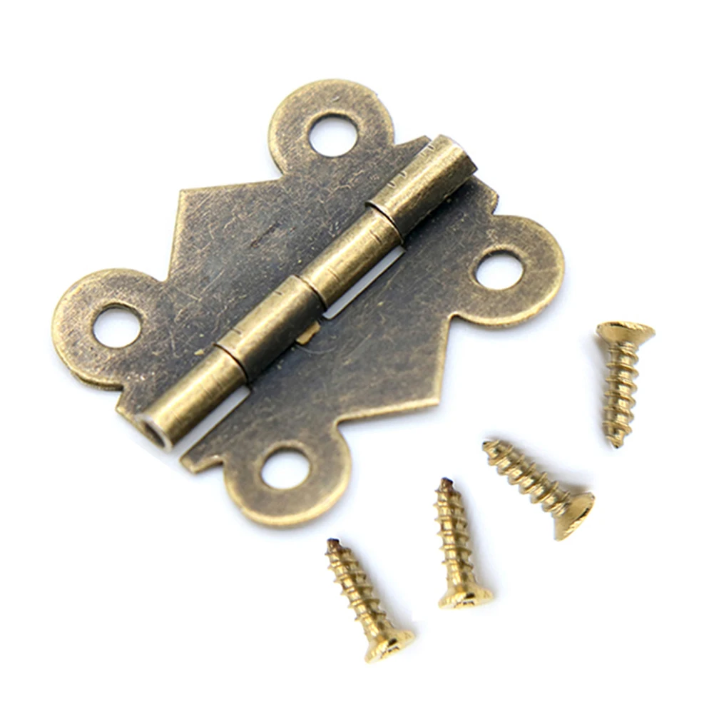 10pcs/lot Furniture Hardware 180 Degrees Butterfly Door Hinges Bronze Cabinet Drawer Jewellery Box Decorate Hinge
10pcs/lot Furniture Hardware 180 Degrees Butterfly Door Hinges Bronze Cabinet Drawer Jewellery Box Decorate Hinge