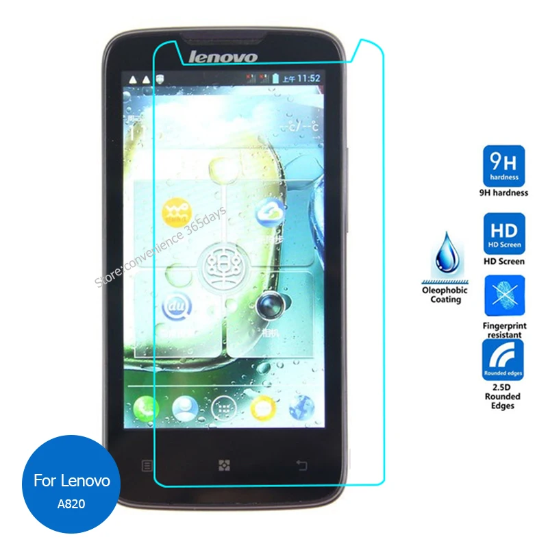 For Lenovo a820 Tempered Glass Screen Protector 2.5 9h Safety Protective Film on A820T Dual ideaphone lephone A 820 820T
For Lenovo a820 Tempered Glass Screen Protector 2.5 9h Safety Protective Film on A820T Dual ideaphone lephone A 820 820T