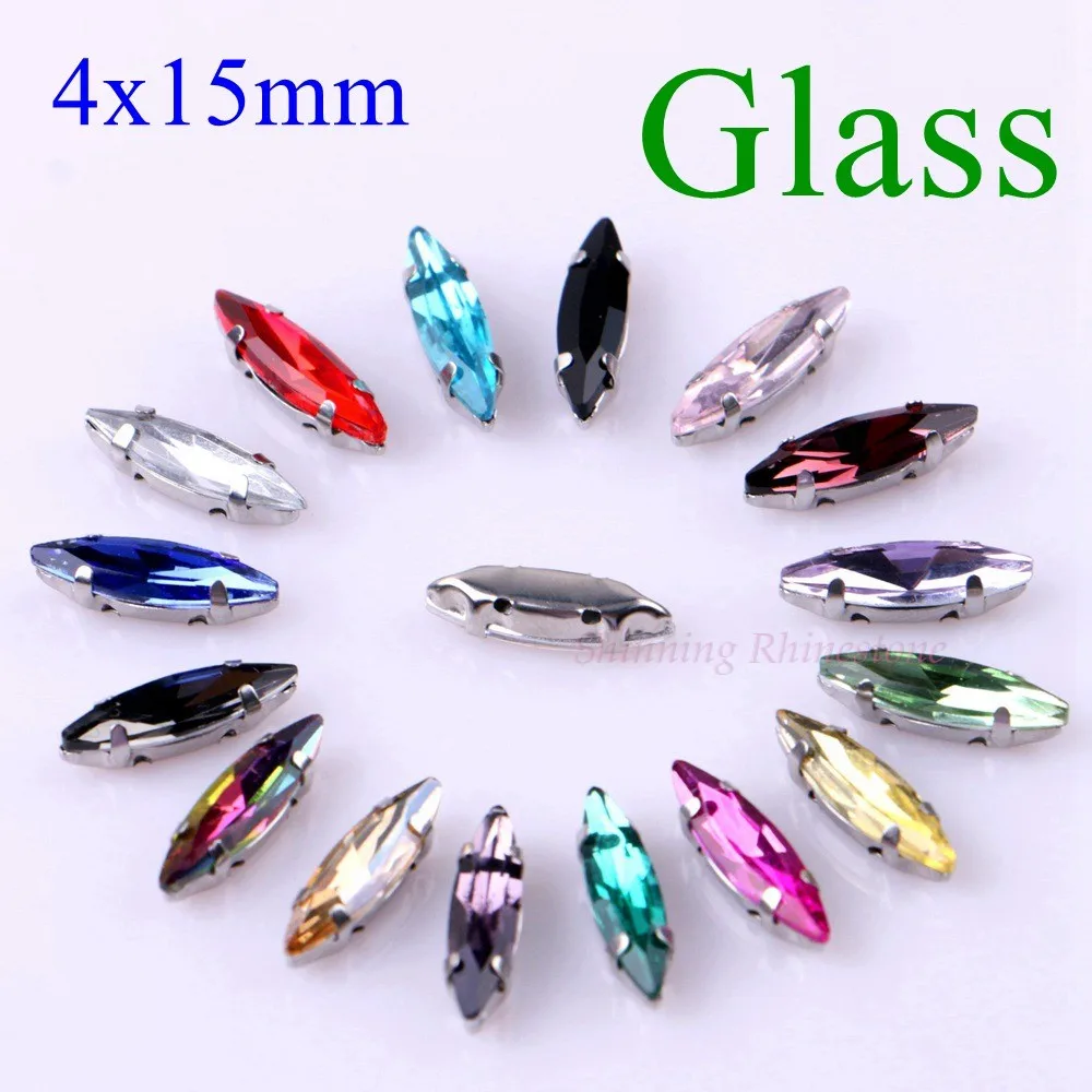 4x15mm 50pcs/pack Glass Sew On Rhinestone With Claw Sewing On Horse Eye Metallic Setting Silver Metal Claws 4 Holes Diamond
4x15mm 50pcs/pack Glass Sew On Rhinestone With Claw Sewing On Horse Eye Metallic Setting Silver Metal Claws 4 Holes Diamond