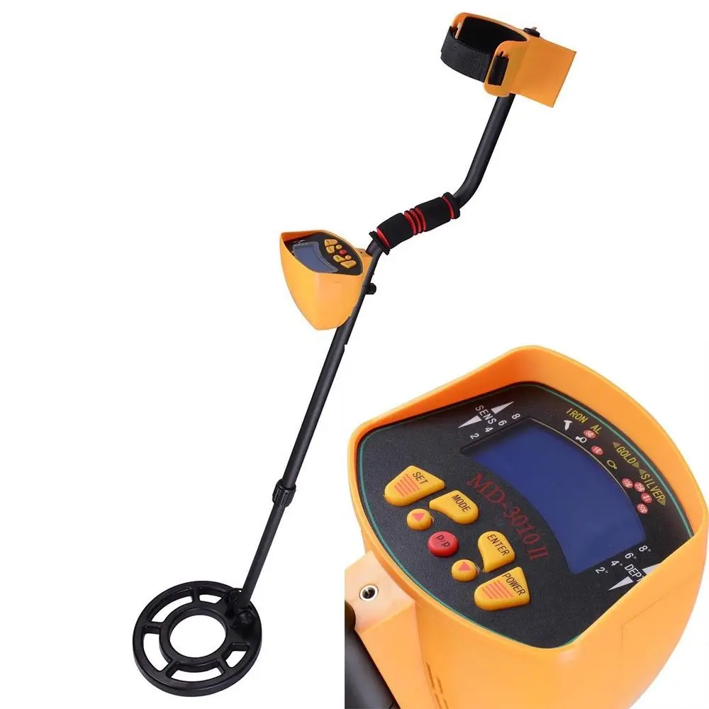 1.5m-3.5m Detecting Depth Under Ground Searching metal detector MD-3010II Nugget finder /Treasure Hunt
1.5m-3.5m Detecting Depth Under Ground Searching metal detector MD-3010II Nugget finder /Treasure Hunt
