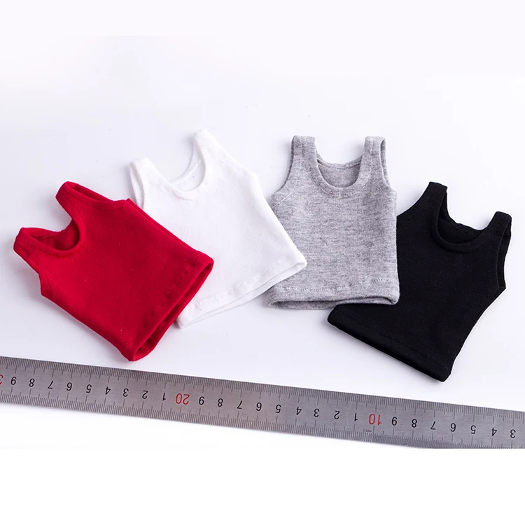 1/6 scale Male and female general-purpose Sleeveless vest T-shirt Bottoming shirt model for 12'' soldier action figure
1/6 scale Male and female general-purpose Sleeveless vest T-shirt Bottoming shirt model for 12'' soldier action figure