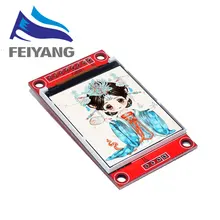 1.8 pouces TFT LCD Module LCD écran Module SPI série 51 pilotes 4 IO pilote TFT résolution 128*160 pour Arduino(China)
