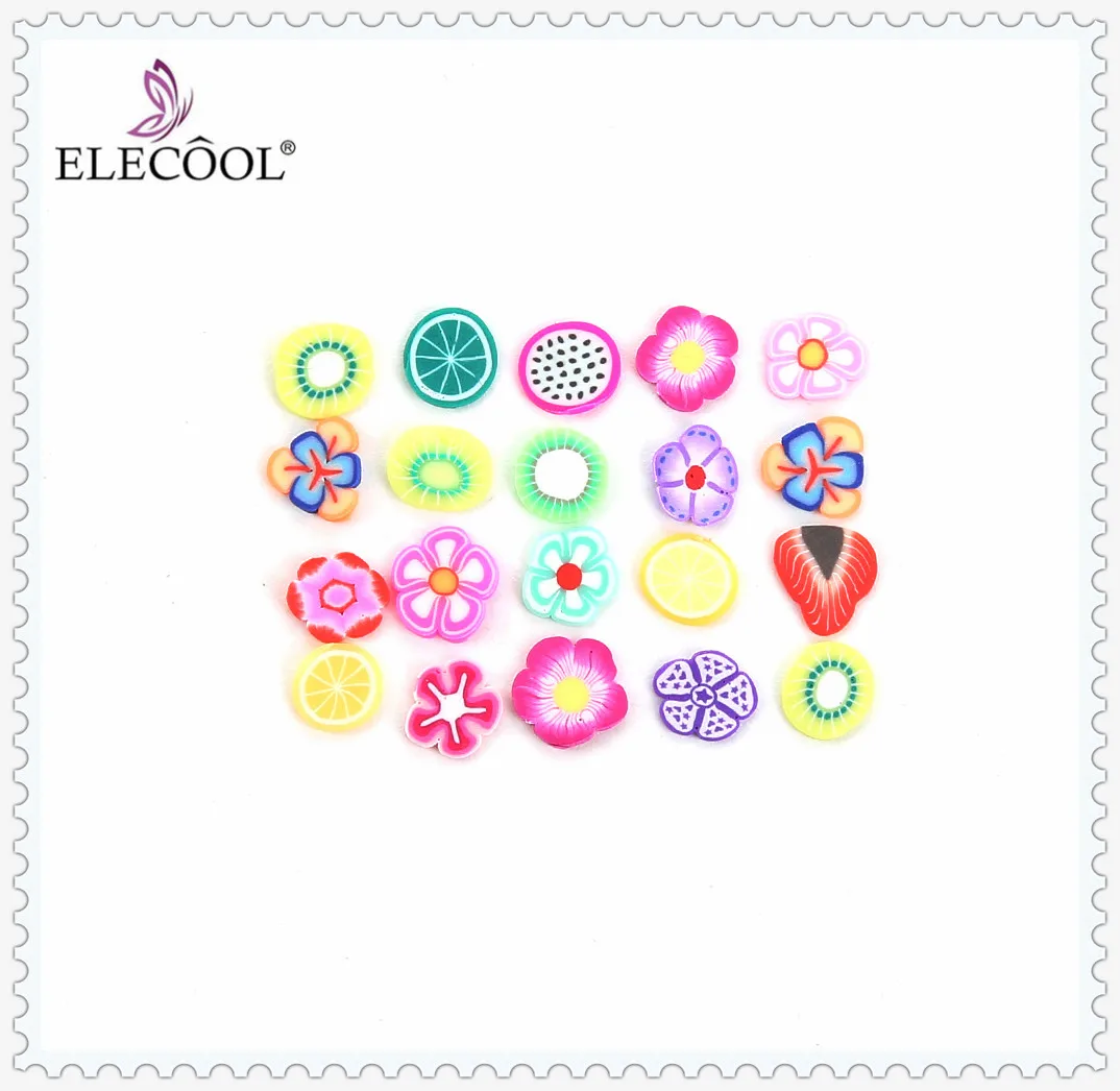 ELECOOL 2/1 Bags nail deco Fimo Slices Nail Decorations Fruit Flower Type Slicing Nail Beads Nails Art Accessories Polymer Clay
ELECOOL 2/1 Bags nail deco Fimo Slices Nail Decorations Fruit Flower Type Slicing Nail Beads Nails Art Accessories Polymer Clay