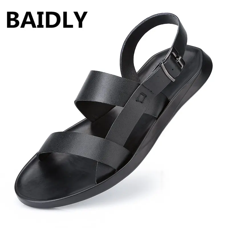 BAIDLY Genuine Leather Men Sandals Shoes Fretwork Breathable Fisherman Shoes Style Retro Fashion Summer Men Shoes
BAIDLY Genuine Leather Men Sandals Shoes Fretwork Breathable Fisherman Shoes Style Retro Fashion Summer Men Shoes