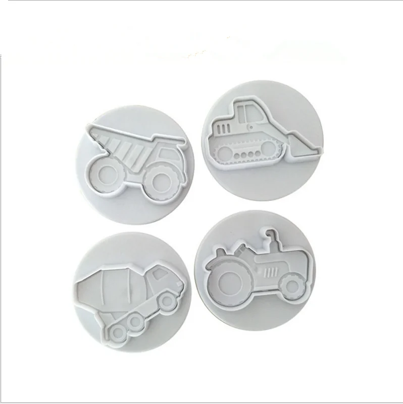 4Pcs Car Shape Plastic Baking Mold,Kitchen Biscuit Cookie Cutter Pastry,Plunger Embossing Die Fondant Cake Decorating Tools
4Pcs Car Shape Plastic Baking Mold,Kitchen Biscuit Cookie Cutter Pastry,Plunger Embossing Die Fondant Cake Decorating Tools