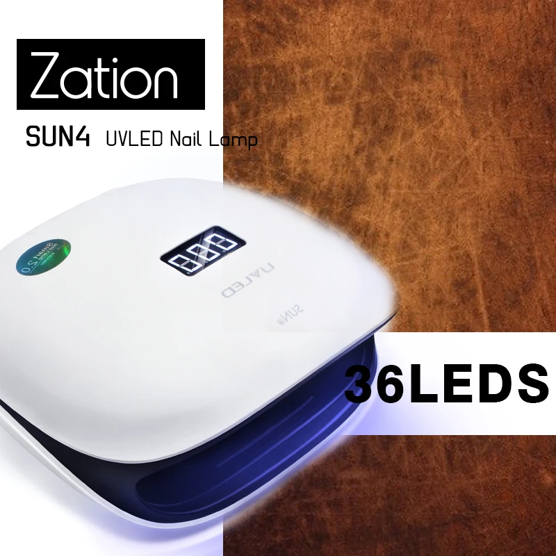 Фото Zation Professional 48W Nail Dryer UV LED Lamp LCD Display 36 LEDs for Curing Drying Gel Varnish | Красота и здоровье