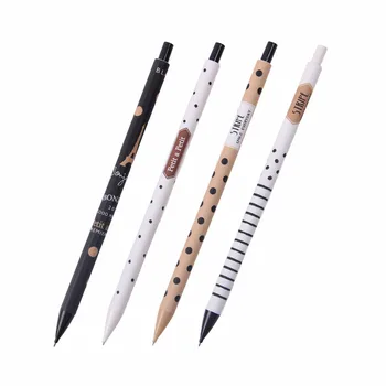 Korean Stationery New 0.5mm Cute Dots Plastic Mechanical Pencil Simple Automatic Pen For School Supplies
Korean Stationery New 0.5mm Cute Dots Plastic Mechanical Pencil Simple Automatic Pen For School Supplies