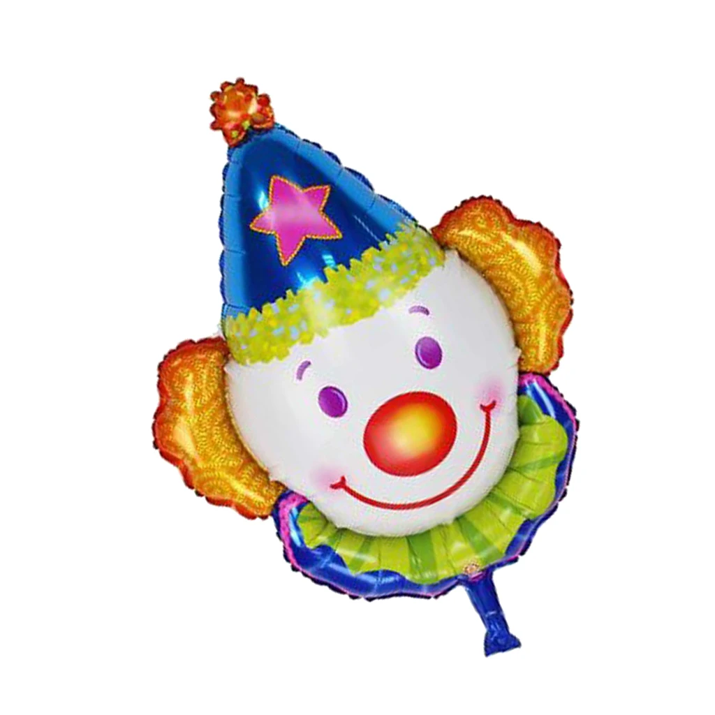 Foil Super Shape Clown Balloon Circus Party Juggles Kids Birthday Party Supplies Foil Super Shape Clown Balloon Circus Party Juggles Kids Birthday Party Supplies