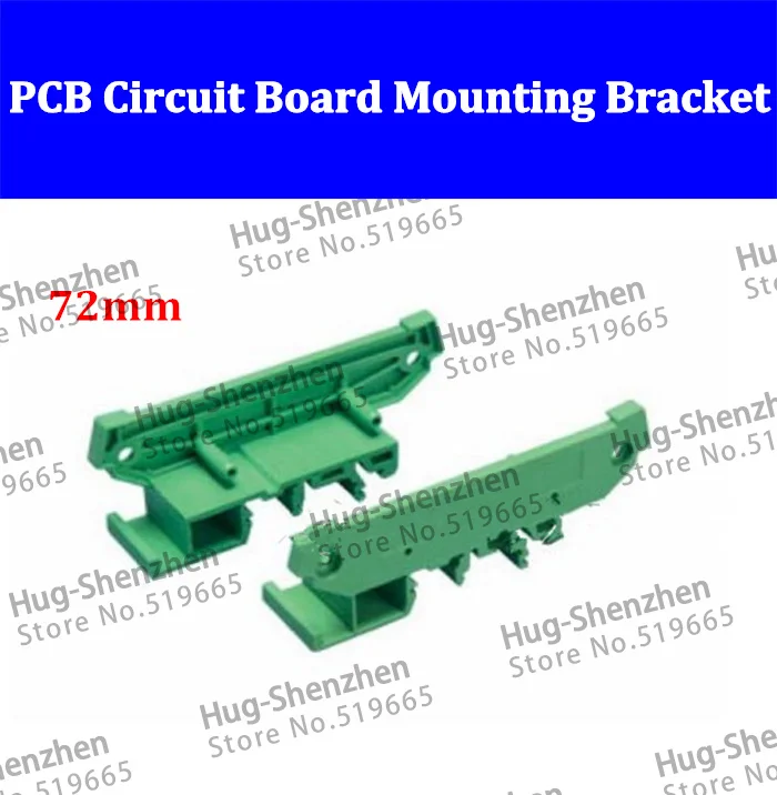 72mm PCB Circuit Board Mounting Bracket For DIN 35mm Rail Mounting,C45 50pair/lot
72mm PCB Circuit Board Mounting Bracket For DIN 35mm Rail Mounting,C45 50pair/lot