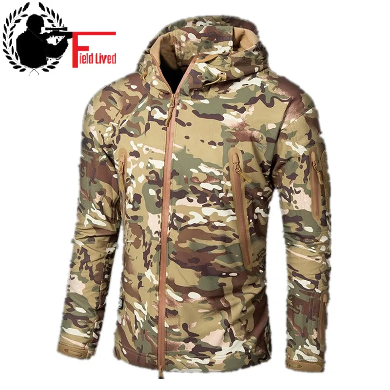 CAMOUFLAGE JACKET MEN 2019 Army Military Style Tactical Soft Shell Warm Fleece Waterproof Coat Male CAMO Shark Skin Outdoors
CAMOUFLAGE JACKET MEN 2019 Army Military Style Tactical Soft Shell Warm Fleece Waterproof Coat Male CAMO Shark Skin Outdoors